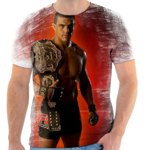 Camiseta Camisa Personalizada Vitor Belfort Ufc Lutador 1