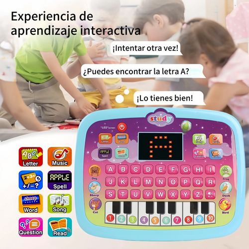 Computadora Portátil Educativa Interactiva Para Niños