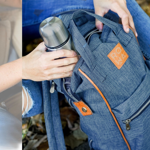 Matera Mochila Termera Soldati Azul Tramada Diseño De La Tela Cordura