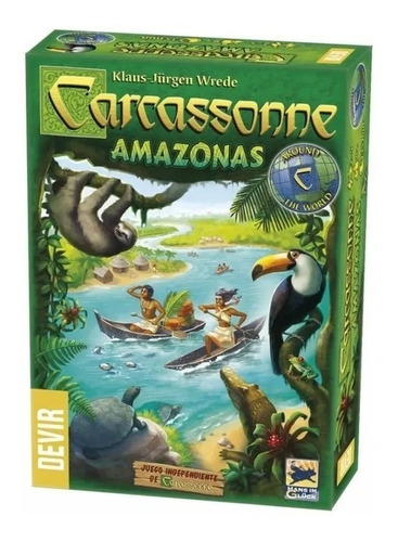 Carcassonne Amazonas - Jogo De Tabuleiro Devir