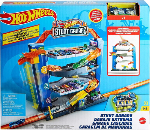 Hot Wheels Pista Garage Extremo Mattel Gnl70