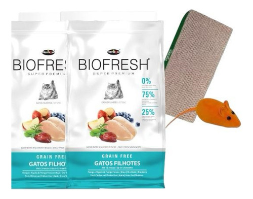 Alimento Biofresh Gatito Cachorro Kitten Pack 3kg + Regalos