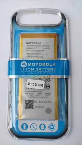 Imagen 1 de 1 de Bateria Pila Para Motorola Moto G4 / G4 Plus Ga40