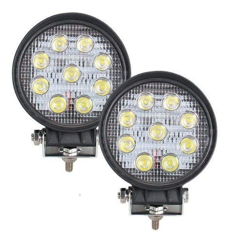 Driverwish - 2 Luces Led De Trabajo, Barra De Luz Led De 4 P