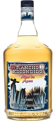 Botella De Licor De Agave Rancho Escondido 1.75 Lt