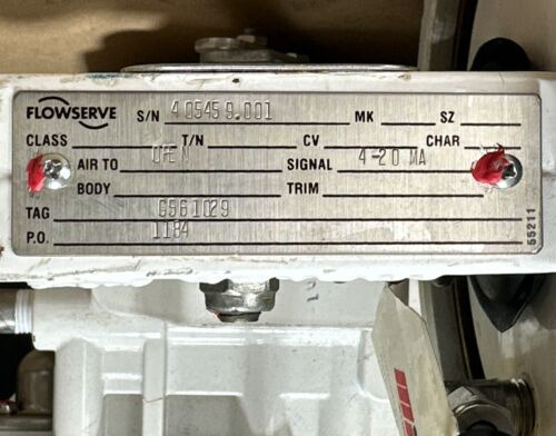 New No Box Flowserve Valtek Linear Actuated Sub Assembly Ddh