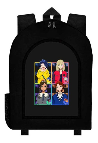 Mochila Negra Wonder Egg Priority Anime  Art011