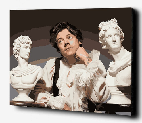Pintura Por Números Calidad Premium. Harry Styles E. Kitart
