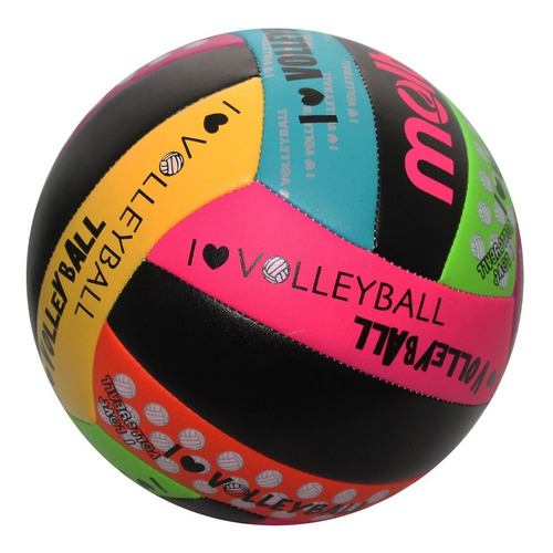 Balón voleibol Molten MS500 playero color multicolor