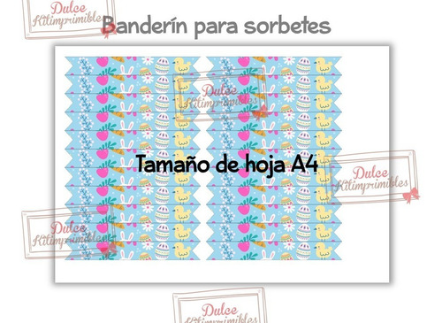 Kit Imprimible Pascua Felices Pascuas Base Huevo Bolsita 05
