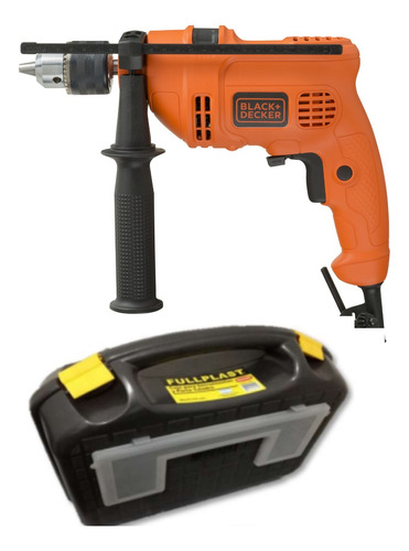 Taladro 13 Mm 550 W Black + Decker Con Maletin