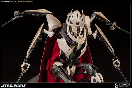 Figura Star Wars Sideshow General Grievous 1/6 No Hot Toys.