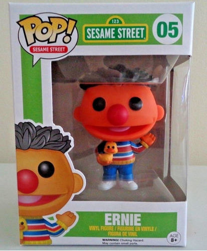 Ernie Enrique 05 Funko Pop Sesame Street Plaza Sesamo