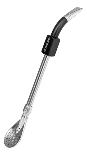 Combo Stanley Clásico, Termo Classic 940ml + Mate Acero Inox. 230ml + Bombilla - Negro Mate