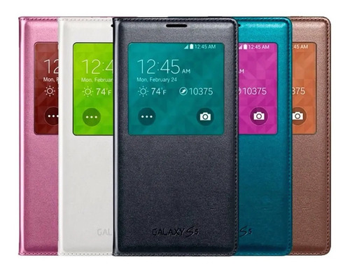 Samsung S-view Flip Cover Case Para Galaxy S4