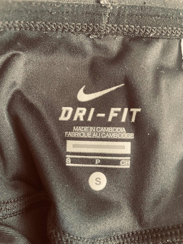Leggings Nike Running Para Hombre Talla Ch Color Negro (Usado)