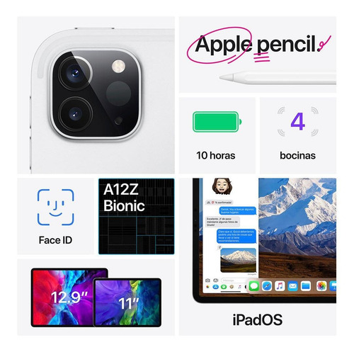 Apple iPad Pro de 11" Wi-Fi 512GB Gris espacial (2ª generación)