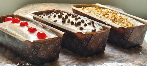 Budines Artesanales! Chocolate, Naranja, Marmolado, Cerezas