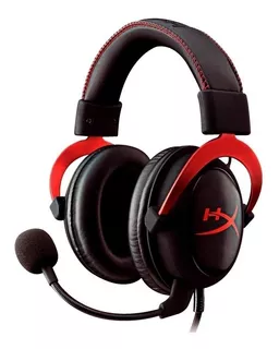 Auriculares gamer HyperX Cloud II KHX-HSCP rojo