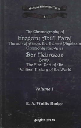 Libro The Chronography Of Gregory Ab'l Faraj The Son Of A...