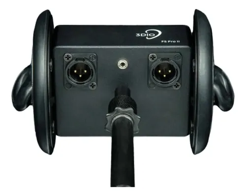 3Dio Free Space Pro II バイノーラルマイク 黒 ASMR Microfone Binaural 3dio Free Space Pro Ii | Parcelamento sem juros