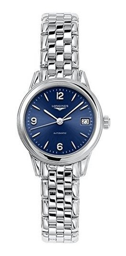 Longines Flagship Automático Con Esfera Azul Acero Inoxidabl