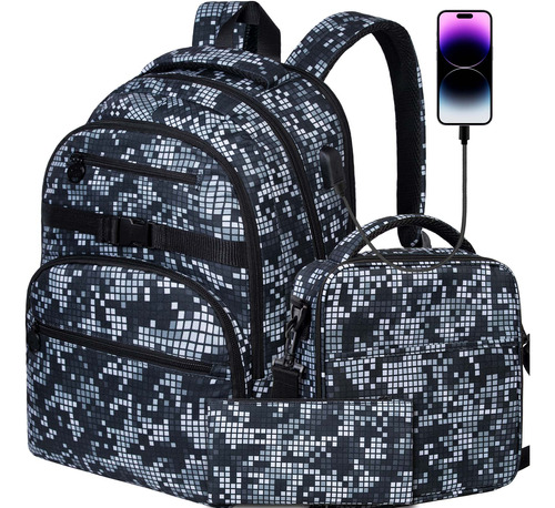 Agsdon Mochila Para Laptop, Mochila Universitaria, Bolsas An