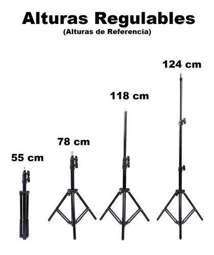 Aro De Luz Con Tripode Aro Luz 35cm Aro De Luz + Tripode