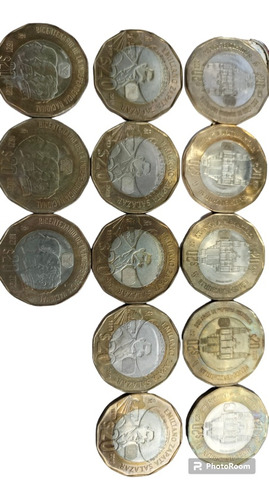 Monedas Conmemorativas, México - 18 Pz