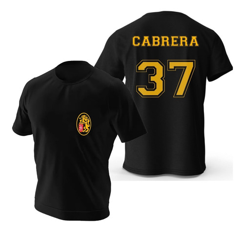 Remera Los Leones Del Caracas Personalizada Nombre Y Numero