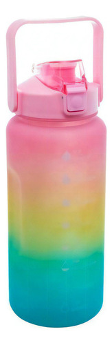 Garrafa Squeeze Lyor Tie Dye Em Policarbonato 2l