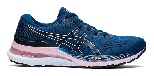 Tenis Asics Mujer Azul Gel Kayano 28  Running 1012b047402