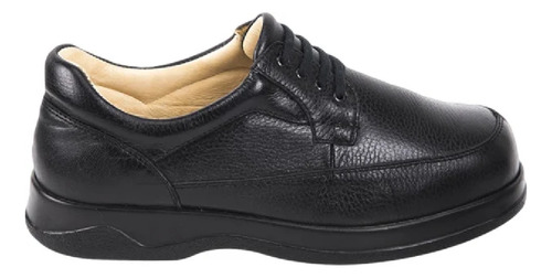Zapatos Pie Diabético Caballero 824437 Triple Ancho, De Piel