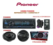 Comprar Combo Reproductor Pioneer + Corneta Pioneer 6 Pulgadas