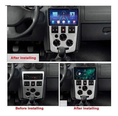 Radio Andorid Carplay 2+32 Renault Logan 2006-2013