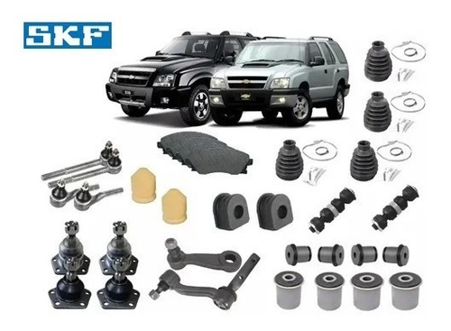 Kit Suspensão Completa S10 Blazer Até 2011 Peças 100% Novas