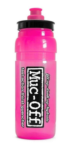 Caramayola Muc-off X Elite Fly Water Bottle - Pink 750ml
