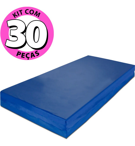 Colchão Hospitalar Impermeável Kit C/30 Espuma D33 78x188
