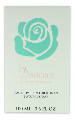 Perfume New Brand Douceur Eau De Parfum 100 Ml Para Mujer