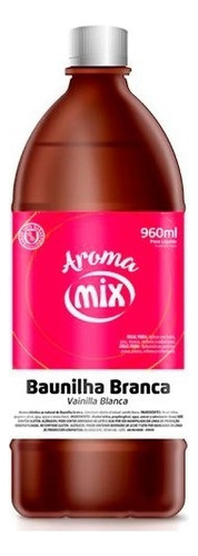 Aroma De Baunilha Branca Mix 960 Ml