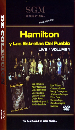 Hamilton Y Las Estrellas Del Pueblo Live Dvd