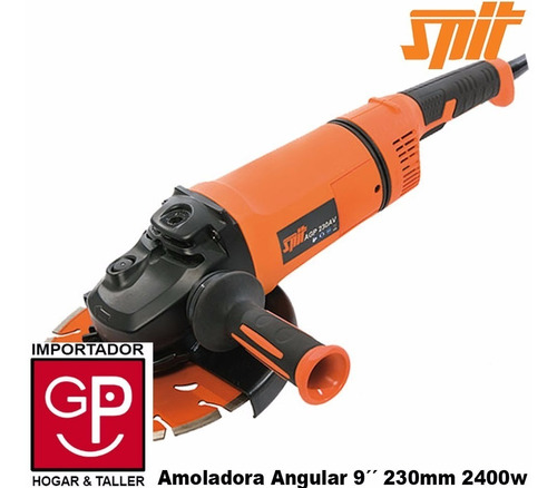 Amoladora Angular  9´´  230mm 2400w Agp-230av Spit