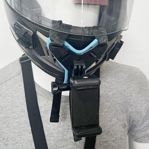 Capacete De Motocicleta, Suporte De Telefone, Suporte De Alç