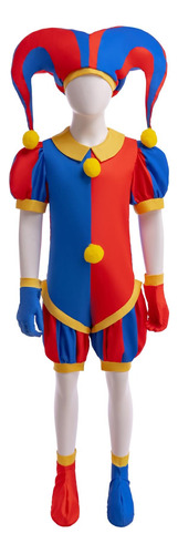 Disfraz De The Amazing Digital Circus Pomni Cosplay Niño Ropa De Escena