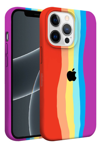 Funda Rainbow Case C/logo Compatible Con iPhone 11