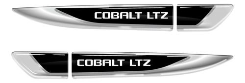 Emblema Adesivo Chevrolet Cobalt Ltz Aplique Lateral Res90