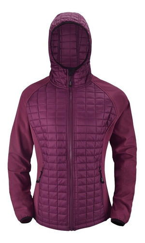 Parka Mujer Termica Waterproff Crosswind Purpura