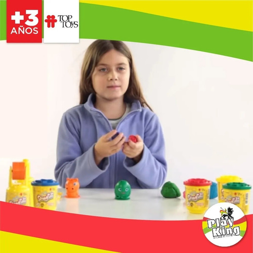 Imagen 5 de 6 de Smooshi Masa X 3 Potes Herramientas Top Toys - Playkng