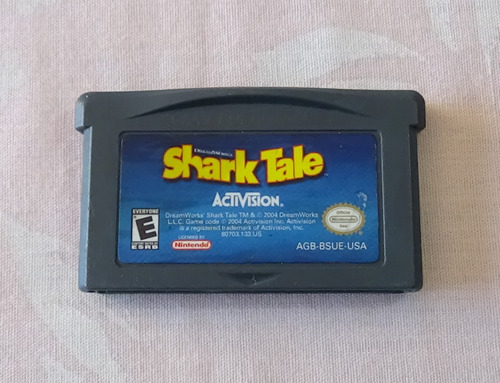 Dreamworks Shark Tale Juego Original Game Boy Advance 2004