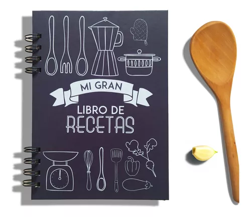 Cuaderno de tapa dura for Sale con la obra «Libro de recetas en